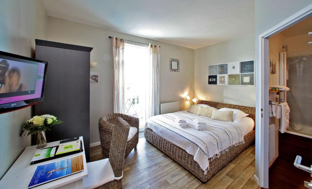 Logis Hotel La Chaize Нуармутьє-ан-л'Іль Номер фото